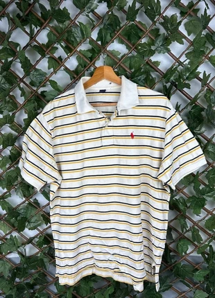 Polo Ralph Lauren rayés crème jaune bleu Xl, brand: Ralph Lauren, condition: Very good, size: XL, €13.80, €15.19 includes Buyer Protection Pro