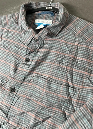 Columbia Gray Plaid Long Sleeve Shirt - 0049, marque: Columbia, état: Bon état, taille: L, 3,56 €, 4,44 € Protection acheteurs (Pro) incluse