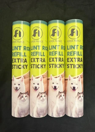 4 Lint roller refills, brand: Foyer Nuage, condition: Like new, £7.99, £9.09 includes Buyer Protection