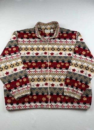 Vintage Crazy Color Fleece Jacket – Rare 70s 80s 90s Oversize – Color Block / Streetwear – XXXL Size, marque: Vintage Dressing, état: Très bon état, taille: XXXL / 46 / 18, 20,00 €, 21,70 € Protection acheteurs (Pro) incluse