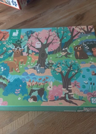 Janod puzzel magische bosdieren, merk: Janod, staat: Heel goed, € 7,00, € 8,05 inclusief Kopersbescherming