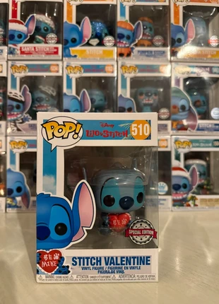 Funko Pop Valentine Stitch #510 édition spéciale, marca: Funko Pop, estado: Muy bueno, tamaño: Prematuro, máx. 44 cm, 39,99 €, 42,69 € Protección al comprador incluida