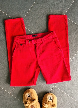 Red corduroy Gant pants (unisex), marque: GANT, état: Neuf sans étiquette, taille: S, 25,00 €, 26,95 € Protection acheteurs incluse