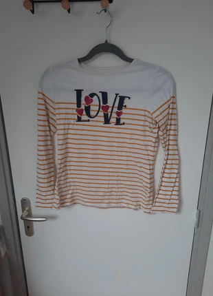 T-shirts manche longue taille 12 ans,avec une petite tache marron, brand: In Extenso, condition: Good, size: 12 years / 152 cm, €1.00, €1.75 includes Buyer Protection