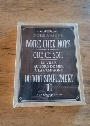 Cadre déco maison, marque: Atmosphera, état: Neuf avec étiquette, 3,00 €, 3,85 € Protection acheteurs incluse
