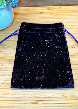 Pochette en velours violet foncé 13x18 cm – Élégante et douce au toucher, condition: New without tags, €6.90, €7.95 includes Buyer Protection Pro