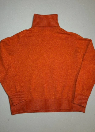 Pull col roulé H&M – Orange laine – Taille S/M – Chaud & confortable, marca: H&M, estado: Muito bom, tamanho: S, €7.00, €8.05 inclui Proteção do Comprador