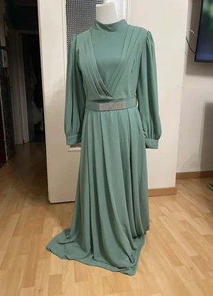 Robe vert clair, marque: autre, état: Très bon état, taille: XXXL / 46 / 18, 15,00 €, 16,45 € Protection acheteurs incluse