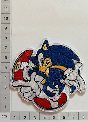 Patch Sonic riccio blu personaggio Sonic the Hedgehog videogame toppa termoadesiva, marque: Sonic the Hedgehog, état: Très bon état, 4,00 €, 4,90 € Protection acheteurs (Pro) incluse