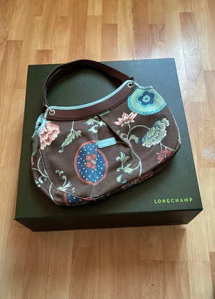 longchamp sac à main fleuri vintage avec boîte d’origine – modèle rare et très recherché, marca: Longchamp, estado: Bueno, 17,00 €, 18,55 € Protección al comprador incluida