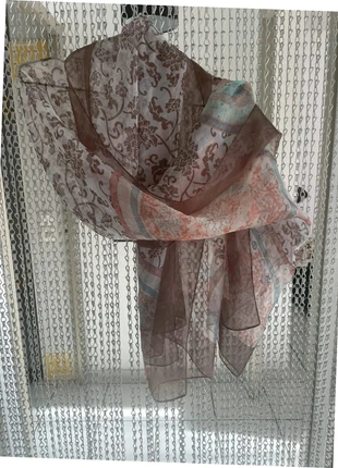 Grande étole Châle Écharpe avec Soie Motif Multicolore (Neuf), estado: Nuevo sin etiquetas, 3,00 €, 3,85 € Protección al comprador incluida