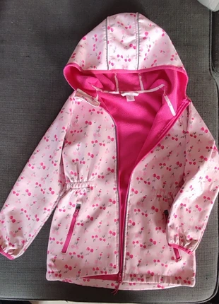 Veste longue coupe vent cerises fille Little kids, brand: Little Kids, condition: Very good, size: 8 years / 128 cm, €10.00, €11.20 includes Buyer Protection