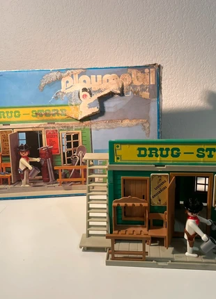 🏪 Playmobil Vintage, Drug Store 3424 (1974), Pièce de Collection Rare 📦⭐, brand: Playmobil, condition: Very good, size: One size, €145.00, €152.95 includes Buyer Protection