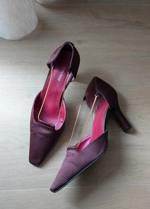 Magnificos salones vintage burdeos con cadenitas 37, marque: Vintage Dressing, état: Très bon état, taille: 37, 35,00 €, 37,45 € Protection acheteurs incluse