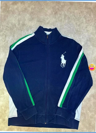 Veste sans capuche / gilet / veste Ralph Lauren Bleu marine Gros logo blanc Vintage Taille L, marque: Ralph Lauren, état: Très bon état, taille: L, 80,00 €, 84,70 € Protection acheteurs (Pro) incluse