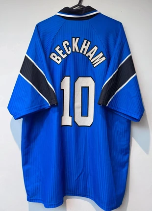 Manchester United 1996/98 third football shirt David Beckham, brand: Umbro, condition: Very good, size: XXL, £95.00, £100.45 includes Buyer Protection
