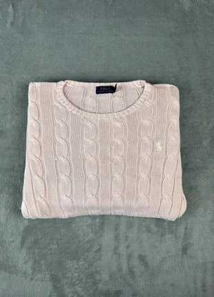 Torsadé Polo Ralph Lauren col rond | Taille L | rose logo blanc
, merk: Ralph Lauren, staat: Heel goed, maat: L / 40 / 12, € 49,90, € 53,10 inclusief Kopersbescherming