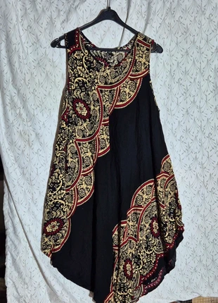 Cute kawaii streetwear vintage y2k print baggy lolita boho hippy emo goth fairy, staat: Goed, maat: M / 38 / 10, € 10,00, € 11,20 inclusief Kopersbescherming