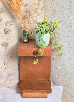 🪑 Petit meuble d’appoint ancien, chevet ,table – Ameublement parisien style Art déco , années 35/45, brand: Atelier léon Paris années 30, condizioni: Buone, €35.00, €37.45 include la Protezione acquisti