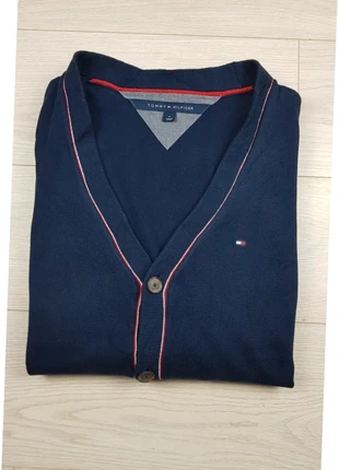 Cardigan Tommy Hilfiger homme bleu taille M 100% coton., marke: Tommy Hilfiger, zustand: Sehr gut, größe: M, 19,00 €, 20,65 € beinhaltet Vinted-Käuferschutz Pro
