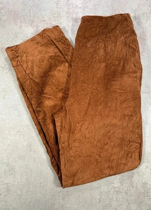 Pantalon En Velours Côtelé / Corduroy villager ample marron rouille taille 12, marca: Vintage Dressing, estado: Muito bom, tamanho: M / 38 / 10, €11.00, €12.25 inclui Proteção do Comprador Pro