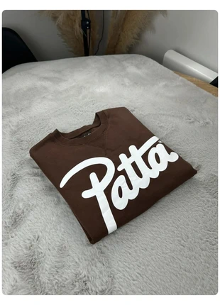 Sweat Patta logo imprimé marron Chocolat M, marque: Patta, état: Très bon état, taille: M, 59,00 €, 62,65 € Protection acheteurs (Pro) incluse