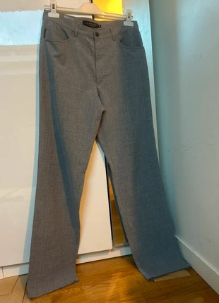 Pantalon gris pour homme grand de taille, merk: Alberto, staat: Heel goed, maat: W36 | FR 46, € 8,00, € 9,10 inclusief Kopersbescherming