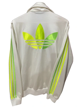 Shiny Limited Edition Big Trefoil Logo Adidas Chile 62 Vintage Track Jacket – Size M, marca: adidas, estado: Nuevo sin etiquetas, tamaño: M / 38 / 10, 59,99 €, 63,69 € Protección al comprador incluida