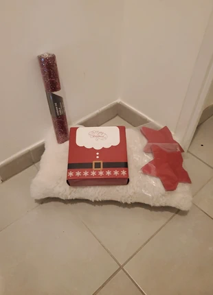 Lot déco de table Noël – Chemin de table + serviettes Merry Christmas – Neuf, marque: Merry Christmas, état: Très bon état, 4,39 €, 5,31 € Protection acheteurs incluse