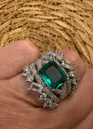 💥💕Splendide bague en acier inoxydable et zirconium 💥💕, marke: Boutique Bohéme, zustand: Sehr gut, größe: 54.3 mm / 17.3 mm Ø, 14,00 €, 15,40 € inklusive Vinted-Käuferschutz