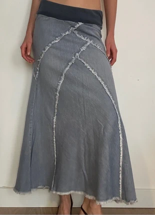 Long denim skirt, marque: Vintage Dressing, état: Bon état, taille: M / 38 / 10, 10,00 €, 11,20 € Protection acheteurs incluse
