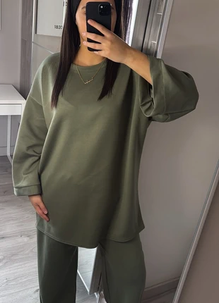 Ensemble 2 pièce kaki, marke: Unique, zustand: Neu, mit Etikett, größe: Einheitsgröße, 18,90 €, 20,55 € inklusive Vinted-Käuferschutz