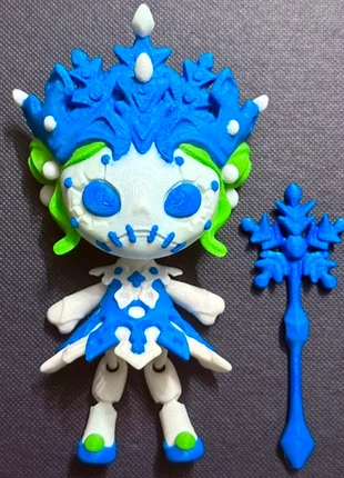 Frozen Ice Queen Doll 3D Printed Figure Fridge Magnet, brand: Queen, condition: Very good, £6.99, £8.04 includes Buyer Protection Pro