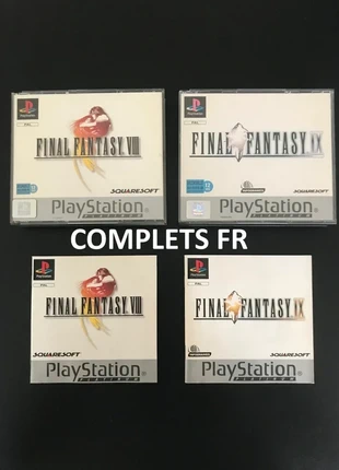 Final Fantasy 8 + 9 Playstation 1, zustand: Gut, 41,99 €, 44,79 € inklusive Vinted-Käuferschutz