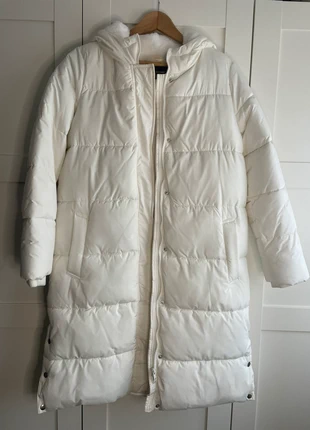 Doudoune écru chaude, longue pour femme, taille 42, merk: Kiabi, staat: Heel goed, maat: XL / 42 / 14, € 22,00, € 23,80 inclusief Kopersbescherming