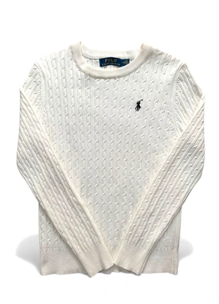 Torsadée/tréssée Ralph Lauren Vintage couleur blanc Taille M enfant Neuf sans étiquette, marque: Ralph Lauren, état: Neuf sans étiquette, taille: M, 35,00 €, 37,45 € Protection acheteurs incluse