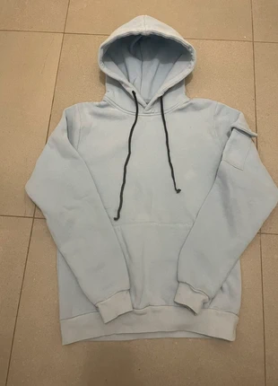 Sweat à capuche bleu clair John H en S, brand: John H, condition: Very good, size: S / 36 / 8, €10.00, €11.20 includes Buyer Protection