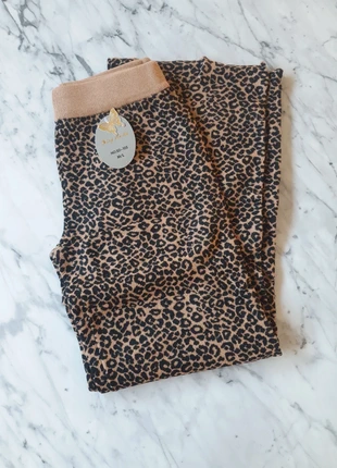 Pantalon Léopard - Taille M/L - Élastique Taille - Pattes d'Éléphant - Chaud & Confortable ! 🐆, marca: Leg Vanilla, estado: Novo com etiquetas, tamanho: Outro, €18.00, €19.60 inclui Proteção do Comprador