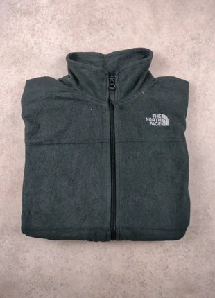 Veste polaire légère The North Face full zip logo brodé col montant enfant - M enfant - gris foncé, brand: The North Face, condition: Very good, size: M, €15.00, €16.45 includes Buyer Protection