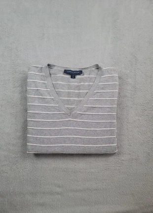 Pull Col V Tommy Hilfiger Gris Taille M Femme Logo Brodé Coton Très Bon État #145, brand: Tommy Hilfiger, condition: Very good, size: M / 38 / 10, €11.99, €13.29 includes Buyer Protection Pro