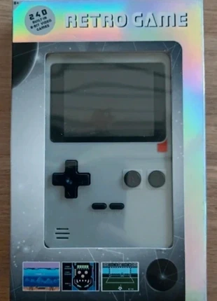 Console de jeu retro portable 8 bits – 240 jeux intégrés – neuve scellée, marca: rétro game, estado: Novo com etiquetas, €12.99, €14.34 inclui Proteção do Comprador