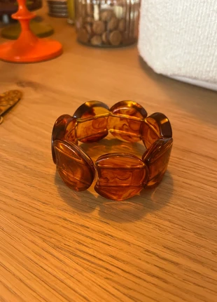 Bruine armband stretch, staat: Nieuw zonder prijskaartje, € 5,00, € 5,95 inclusief Kopersbescherming