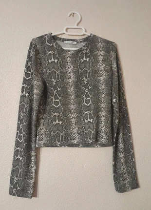 Top estampado de manga larga, marque: Zara, état: Très bon état, taille: M / 38 / 10, 3,00 €, 3,85 € Protection acheteurs incluse