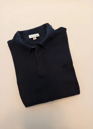 Polo pull homme Lacoste manche longue coloris Dark blue taille L FR 5, marca: Lacoste, estado: Muito bom, tamanho: L, €30.00, €32.20 inclui Proteção do Comprador Pro