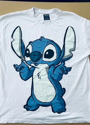 T-shirt Disney Stitch – Blanc – Taille M – Collection Primark Cares, marke: Disney, zustand: Sehr gut, größe: M / 38 / 10, 14,99 €, 16,44 € inklusive Vinted-Käuferschutz