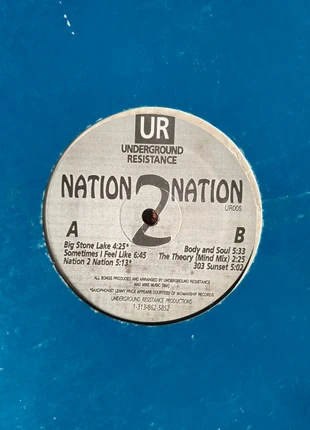 Underground Resistance – Nation 2 Nation, estado: Muito bom, €25.00, €26.95 inclui Proteção do Comprador