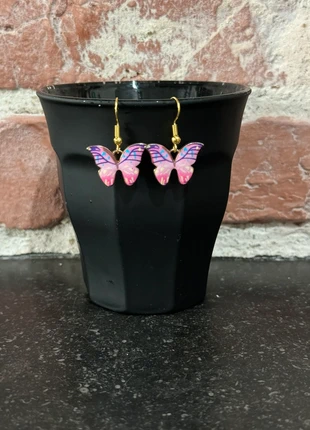 Boucles d’oreilles papillon, marque: Papillon, état: Neuf sans étiquette, 2,00 €, 2,80 € Protection acheteurs incluse