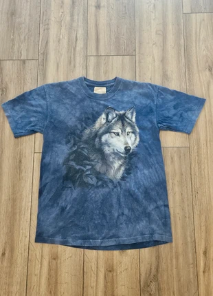 T-shirt vintage loup bleu taille S, brand: Vintage, condizioni: Ottime, taglia: S, €12.00, €13.30 include la Protezione acquisti