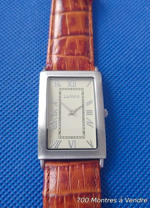 Montre neuve collection chic luxe pour homme tank Lanvin quartz, brand: Lanvin, condition: New with tags, size: Up to 30 mm, €60.00, €63.70 includes Buyer Protection Pro