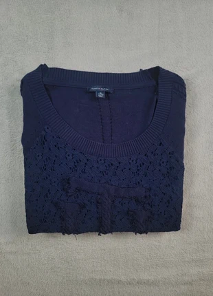 Pull Col Rond Tommy Hilfiger Taille XL Bleu Marine Femme Coton Très Bon État #224, merk: Tommy Hilfiger, staat: Heel goed, maat: XL / 42 / 14, € 12,99, € 14,34 inclusief Kopersbescherming Pro